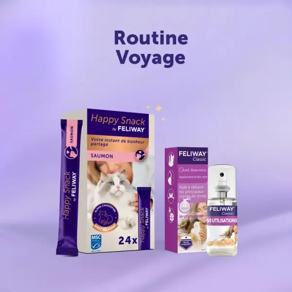 Routine Voyage Apaisé – Saumon (x24) & Spray