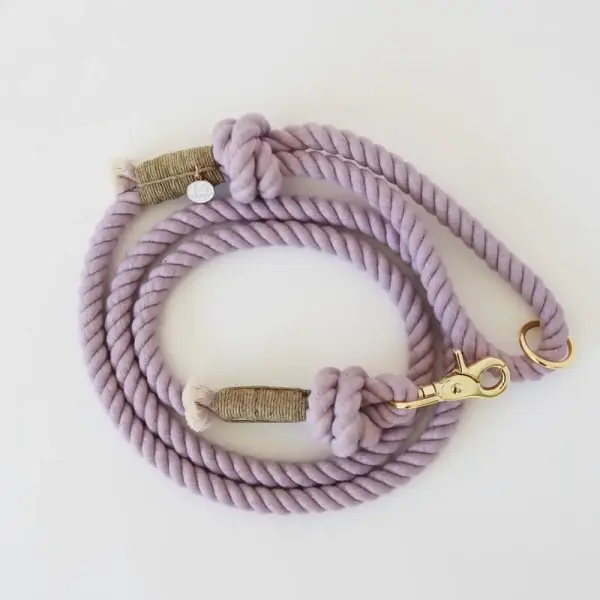 Laisse en corde – Lavender Fields