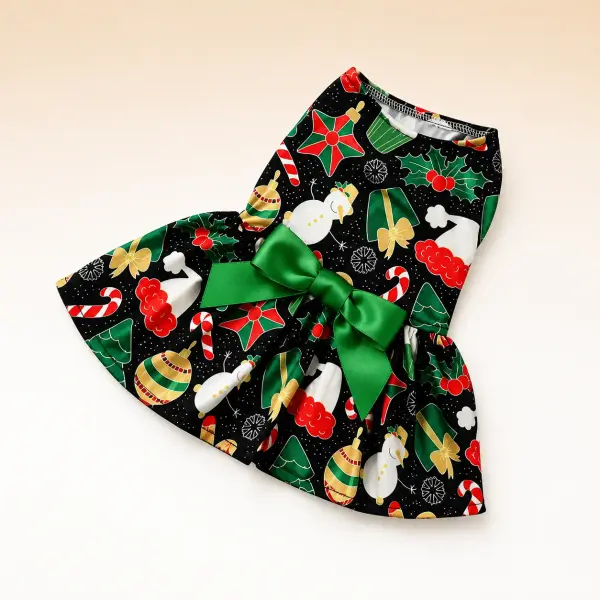 Robe de Noël pour chien