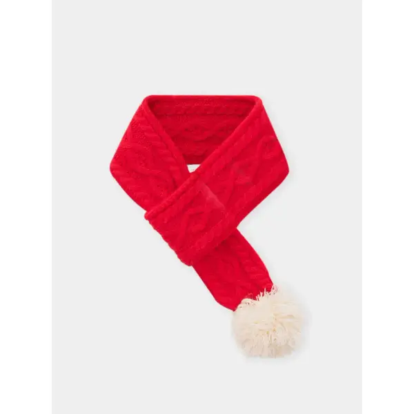 Echarpe de Noel pour chien – Tricot de Noël – The Foggy Dog