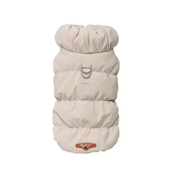 Manteau rembourré beige
