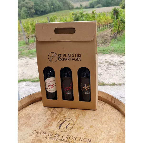 Coffret 3 bouteilles