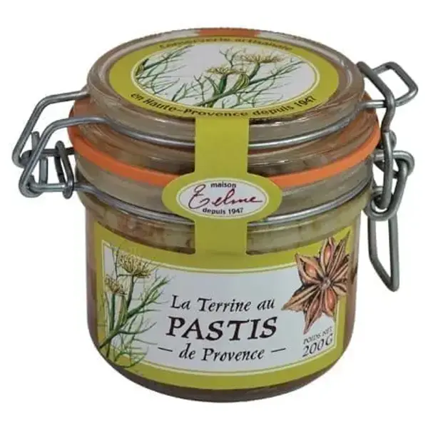 Terrine au pastis de Forcalquier