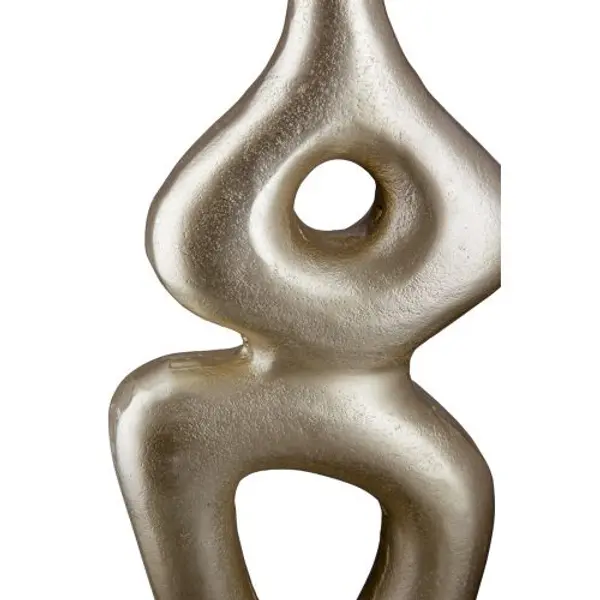 Vase Formas design doré – 29 cm