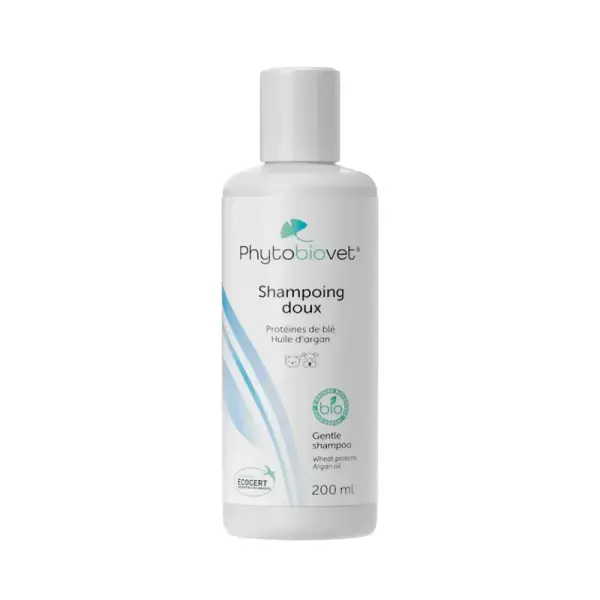 MP Labo Phytobiovet® Shampoing doux pour chien et chat – Labellisé Ecocert Ecosoin bio des animaux