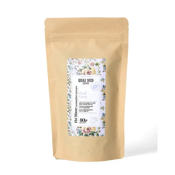 Thé blanc Earl Grey Sachet