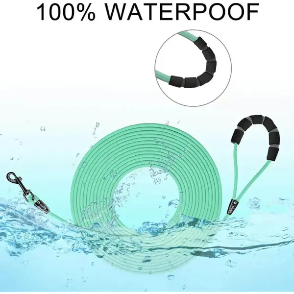 Longe pour chien Polyvalente, Etanche et Résistante 1.5M, 3M, 6M et 9M