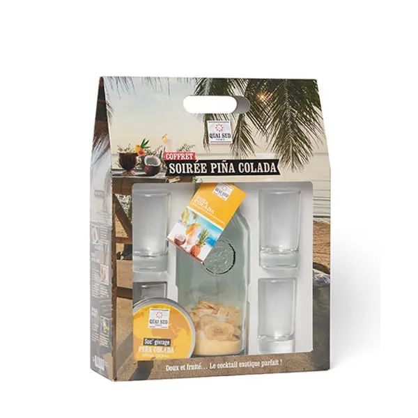 Coffret Valisette « Soirée Piña-Colada »