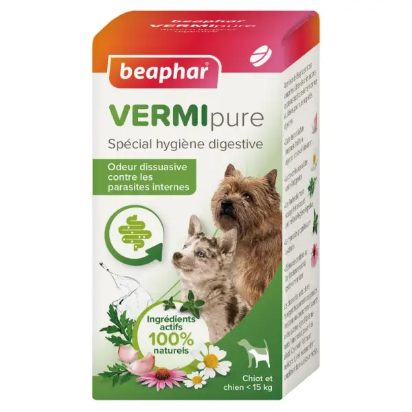 Vermipure comprimés Purge – Chiot & petit chien