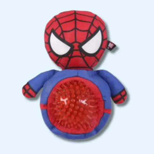 Spider-Man – peluche et balle pour chien – Marvel