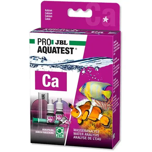 Pro AquaTest Ca JBL – Kit complet pour test Calcium