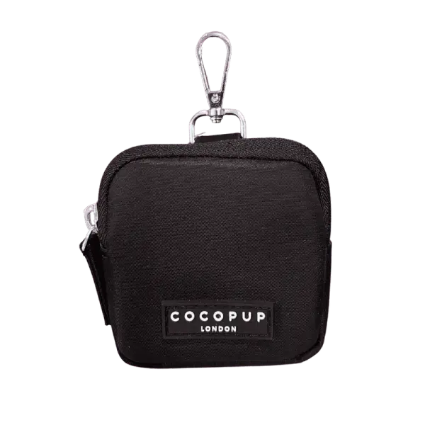 Sac friandises chien – Noir, compact & stylé