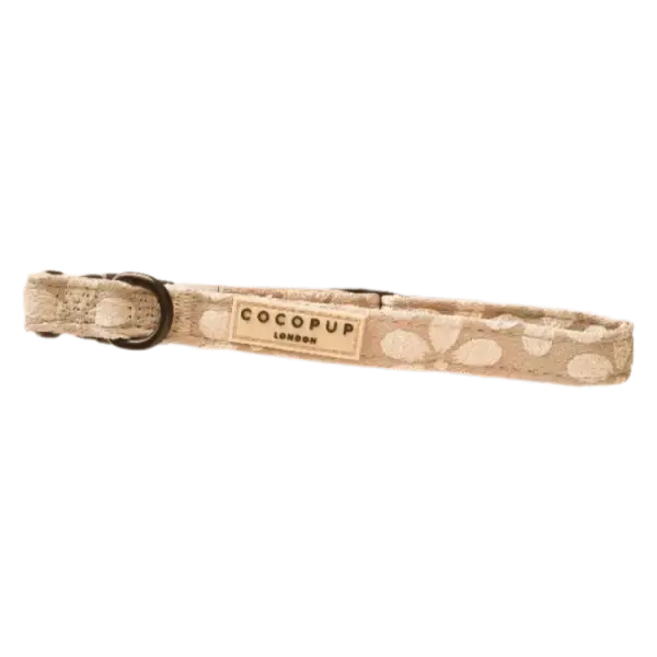 Collier luxe pour chien – Motif floral