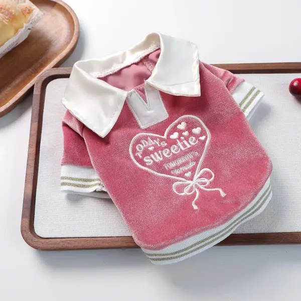 Polo Rose sweetie petit chien