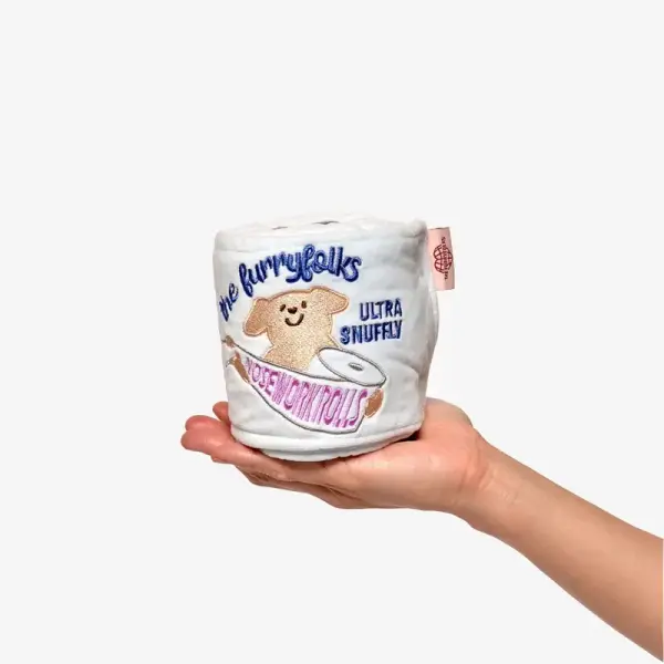 The Furryfolks – Jeu de fouille Toilet Paper pour chien