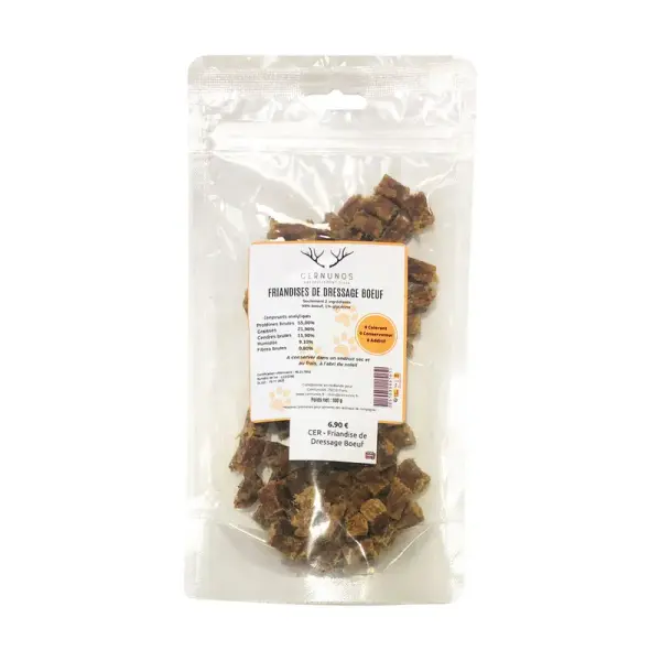 Friandises de dressage au Bœuf 100 g – Cernunos