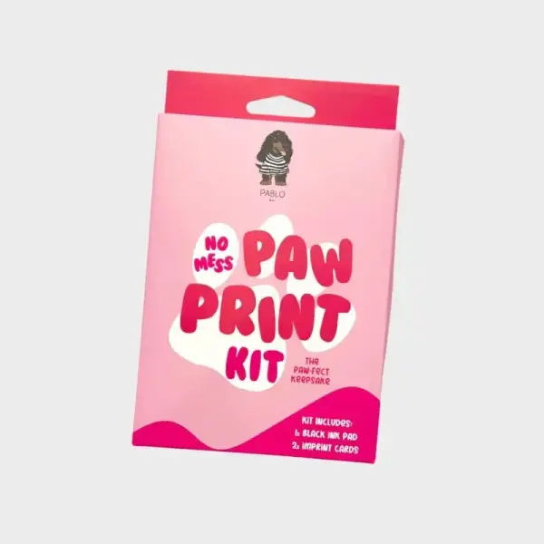 KIT EMPREINTE DE PATTE POUR CHIEN & CHAT – NO MESS PAW PRINT