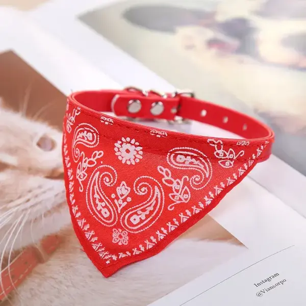 Collier foulard pour chien ajustable – Style bandana