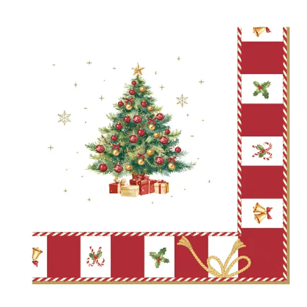 Serviettes en papier Christmas Tale