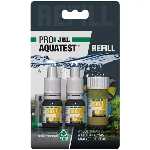 Pro AquaTest SiO2 Refill JBL – Recharge Réactif Silicate