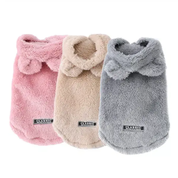 Pull pilou chien avec oreilles