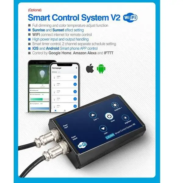 Contrôleur Intelligent LICAH Smart Control System V2 Wi-Fi – pour Rampe LED LICAH