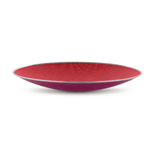 ALESSI – Centre de Table Cohncave – Rouge