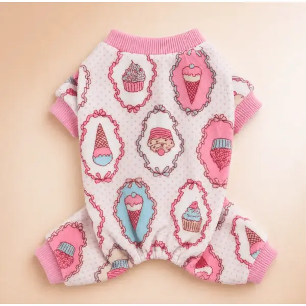 Pull chihuahua crème glacé rose